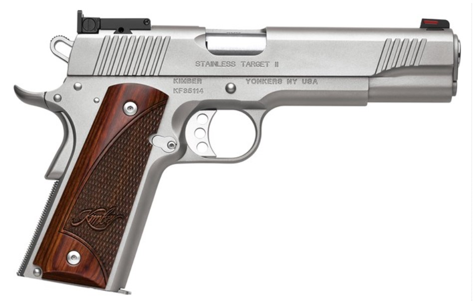 KIMBER STAINLESS TARGET II 1911 .45 ACP 5IN BARREL 9RD 3200325 - Taurus Savings